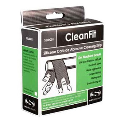 Cleanfit Waterproof Abrasive Mini Strip 5m Roll, Abrasive Cleaning Strips  & Pads