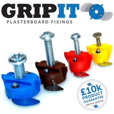 Grip It  - NEW Heavy Duty Plasterboard Fixings