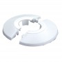 2pc Pipe Collar Covers - White