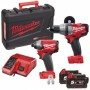 Milwaukee M18PP2A-502C 18v 'Fuel' Brushless Twin Pack - Combi Drill & Impact Driver - 2 x 5.0ah Li-ion Batts