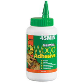 Everbuild Lumberjack 45 Minute Polyurethane Wood Adhesive - 750g Bottle
