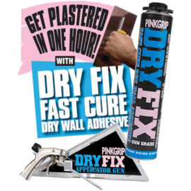 Pinkgrip Dry Fix Drywall Adhesive Foam