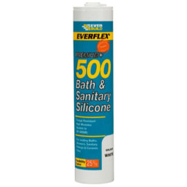 Everbuild 500 Bath & Sanitary Silicone