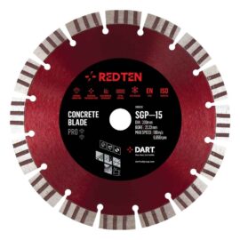 Dart Red Ten SGP-15 Pro Diamond Blade - Concrete Products