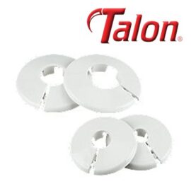 Talon Pipe Covers  White