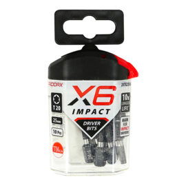 Alternative view of TORX - Impact Driver Bits - TX20 x 25 (10 pcs)