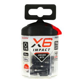 Alternative view of SQUARE - Impact Driver Bits - SQ No.2 x 25 (10 pcs)