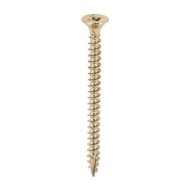 Timco Premium Classic Yellow Screw – COUNTERSUNK