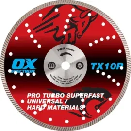 OX Spectrum TX10R Ultra Premium Turbo Diamond Blade - Multi Material 300mm x 20mm