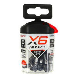 Alternative view of POZI - Impact Driver Bits - PZ3 - No.3 x 25 (10 pcs)