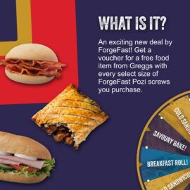 Alternative view of ForgeFast Pozi Elite Performance Woodscrews - Tubs *FREE GREGGS TREAT IN EVERY TUB