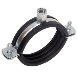 RUBBER LINED METAL CLIPS