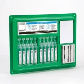 Eye Wash Station with Saline Pods & Accessories