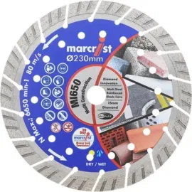 Marcrist Mi650 Multi Construction Universal Pro Diamond Blade