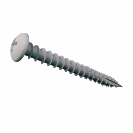 SILVER EXTERIOR COATED Performance Screw - Pan Head