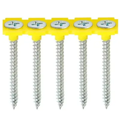 Collated Drywall Screws - Fine Thread Zinc - TiMCO Collated Drywall Screws - Fine Thread Zinc - TiMCO