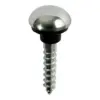 Mirror Screw Dome - Chrome - chrome dome mirror screw - 2 Mirror Screw Dome - Chrome