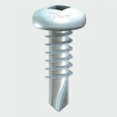 Pan Head S/Drill Screw SQ -BZP Pan Head S/Drill Screw SQ -BZP