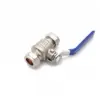 Lever Ball Valves - Blue, Red, Yellow or Black Handle Lever Ball Valves - Blue, Red, Yellow or Black Handle