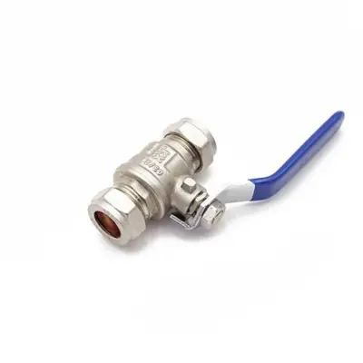 Lever Ball Valves - Blue, Red, Yellow or Black Handle Lever Ball Valves - Blue, Red, Yellow or Black Handle