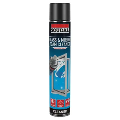 Soudal Glass & Mirror Foam Cleaner 750ml Soudal Glass & Mirror Foam Cleaner 750ml