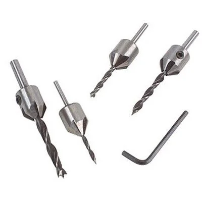 Drill & Countersink 5pc Set Drill & Countersink 5pc Set