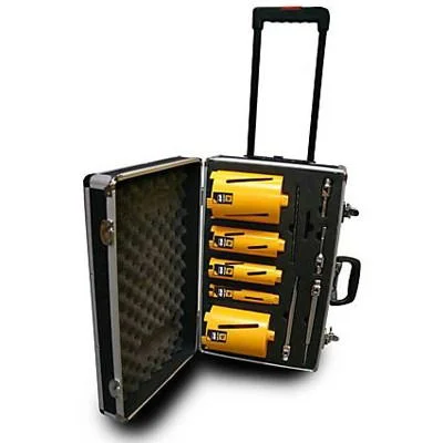 Edge Laser Welded Diamond Core 10 Piece Kit Edge Laser Welded Diamond Core 10 Piece Kit