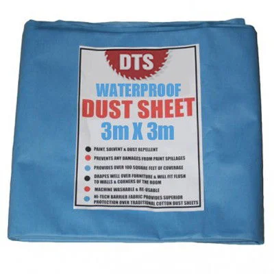 Waterproof Barrier Dust Sheet - 3m x 3m Waterproof Barrier Dust Sheet - 3m x 3m