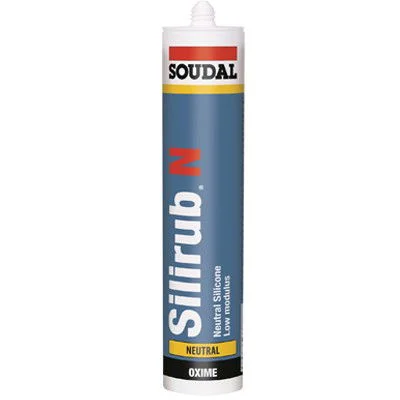 SOUDAL SILIRUB LMN - NEUTRAL CURE SILICONE SOUDAL SILIRUB LMN - NEUTRAL CURE SILICONE