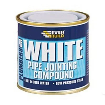 White Pipe Jointing Compound - P15 Everbuild White Pipe Jointing Compound - P15 Everbuild