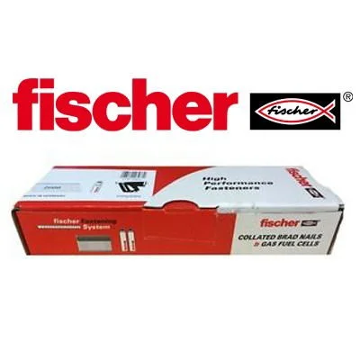 FISCHER Stainless Steel Straight Brad Nails and Fuel pack FISCHER Stainless Steel Straight Brad Nails and Fuel pack