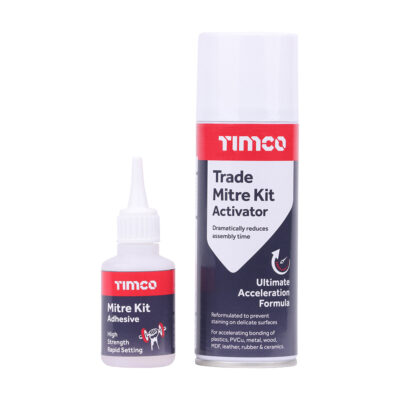 Mitre Bond Adhesive Kit - Timco Premium 200ml / 50g