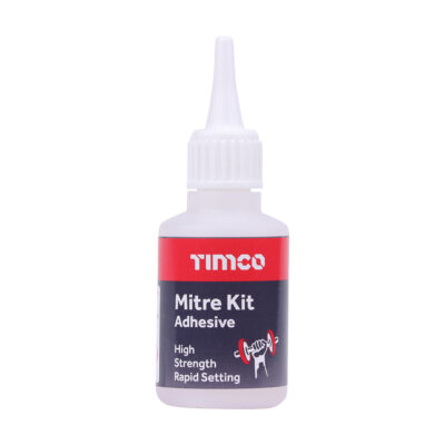247115_w3 Mitre Bond Adhesive Kit - Timco Premium 200ml / 50g