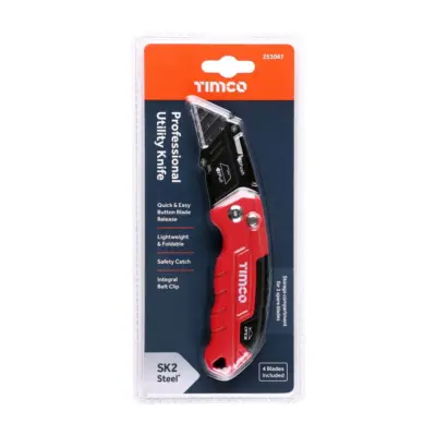 TIMCO Professional Folding and Locking Utility Knife - image 3 TIMCO Professional Folding and Locking Utility Knife - image 3