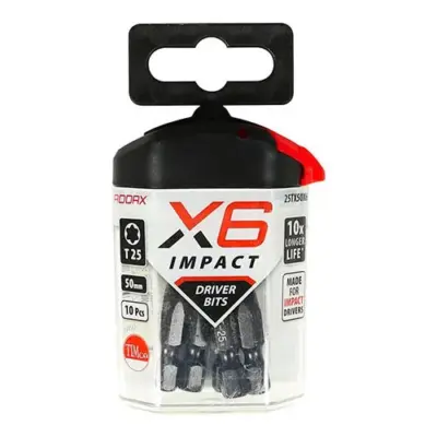 TORX - Impact Driver Bits - TX25 x 50 (5 pcs) - image 2 TORX - Impact Driver Bits - TX25 x 50 (5 pcs) - image 2
