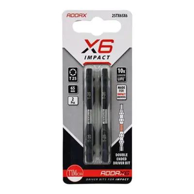 TORX Impact Driver Bits - TX - Double Ended - TX25 x 65 (2 pcs) - image 2 TORX Impact Driver Bits - TX - Double Ended - TX25 x 65 (2 pcs) - image 2