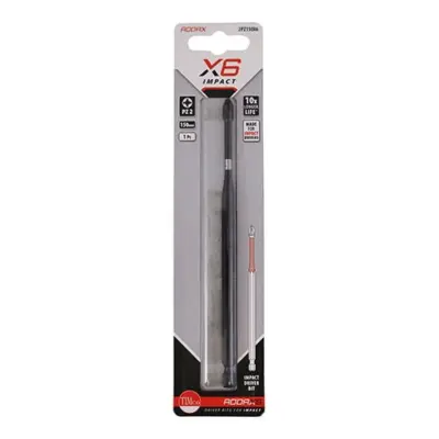 POZI - Impact Driver Bits - PZ2 - No.2 x 150 (1 pcs) - image 2 POZI - Impact Driver Bits - PZ2 - No.2 x 150 (1 pcs) - image 2