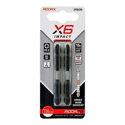 POZI Impact Driver Bits - PZ - Double Ended - No.2 x 65 (2 pcs) - image 2 POZI Impact Driver Bits - PZ - Double Ended - No.2 x 65 (2 pcs) - image 2