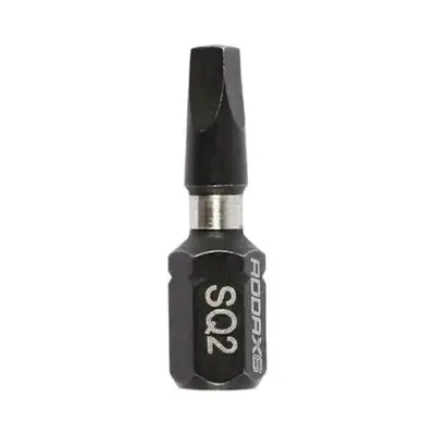 SQUARE - Impact Driver Bits - SQ No.2 x 25 (10 pcs)