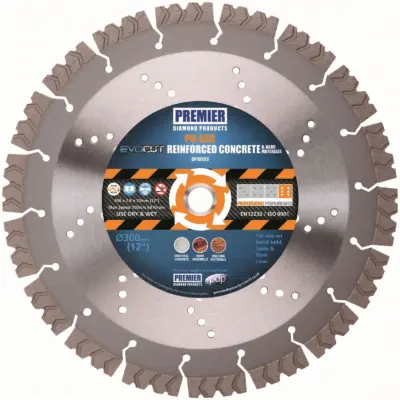 Premier Diamond P6-ECC ULTRA PRO Reinforced Hard Concrete Diamond Blade
