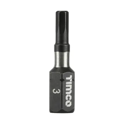 HEX Impact Driver Bits - 3.0 x 25 (10 pcs)