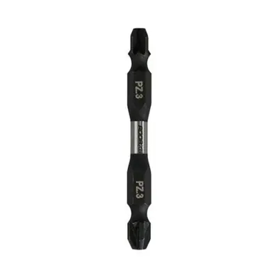 POZI Impact Driver Bits - PZ - Double Ended - No.3 x 65 (2 pcs)