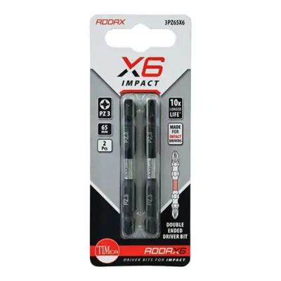 POZI Impact Driver Bits - PZ - Double Ended - No.3 x 65 (2 pcs) - image 2 POZI Impact Driver Bits - PZ - Double Ended - No.3 x 65 (2 pcs) - image 2