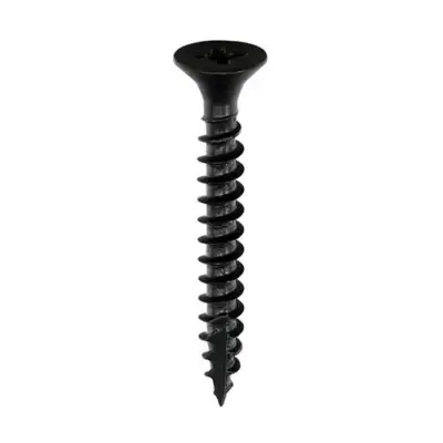 Classic Multi-Purpose Screws - PZ - Double Countersunk - Exterior - Black Organic Classic Multi-Purpose Screws - PZ - Double Countersunk - Exterior - Black Organic