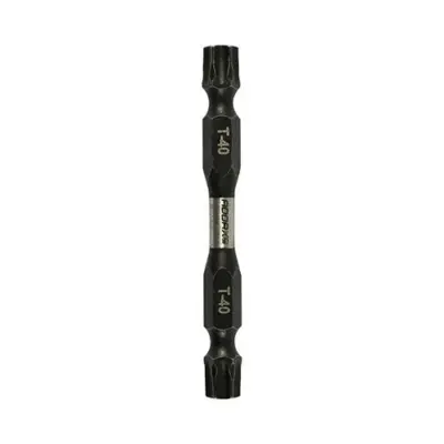 TORX Impact Driver Bits - TX - Double Ended - TX40 x 65 (2 pcs) TORX Impact Driver Bits - TX - Double Ended - TX40 x 65 (2 pcs)