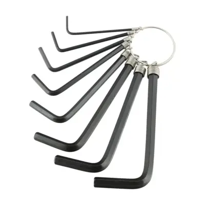 Hex Key Keyring Set - 8 pcs - Timco Hex Key Keyring Set - 8 pcs - Timco