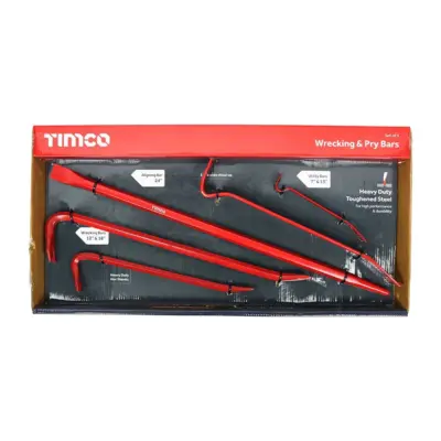 Wrecking & Pry Bar Set (5 pcs) - image 3 Wrecking & Pry Bar Set (5 pcs) - image 3