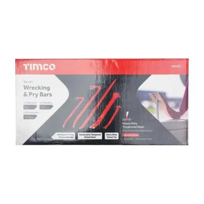 Wrecking & Pry Bar Set (5 pcs) - image 2 Wrecking & Pry Bar Set (5 pcs) - image 2