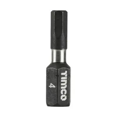 HEX Impact Driver Bits - 4.0 x 25 (10 pcs)