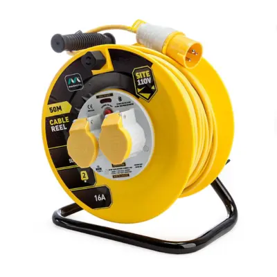 Cable Reel 110v - 50m - 16a
